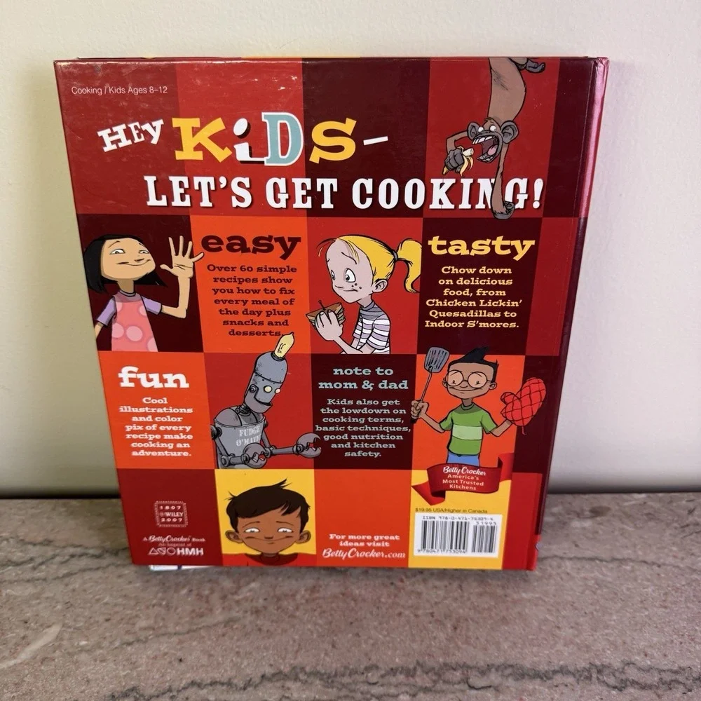 Betty Crocker Kids Cook! - Hardcover-spiral By Betty Crocker - GOOD